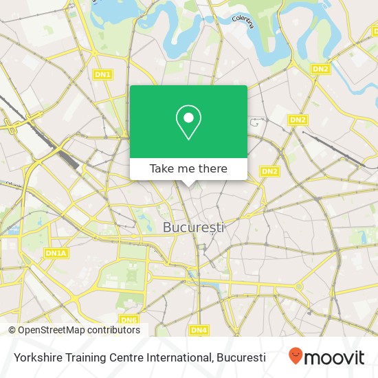 Yorkshire Training Centre International map