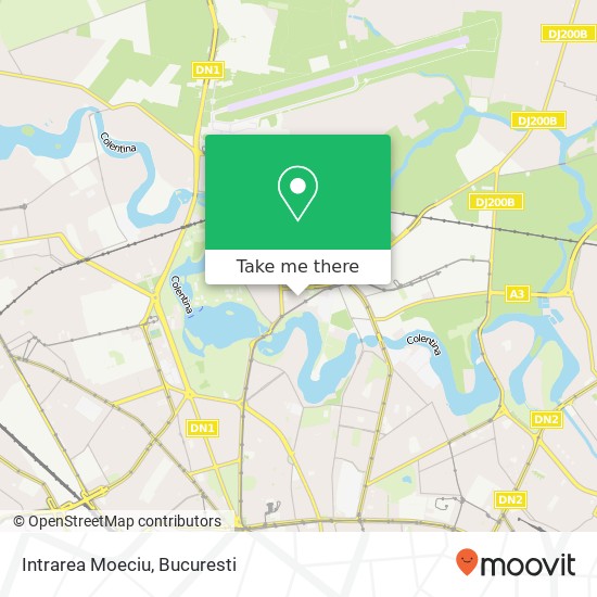Intrarea Moeciu map