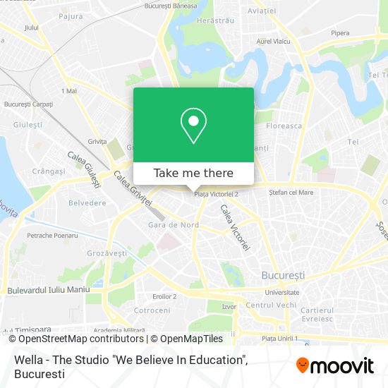 Wella - The Studio "We Believe In Education" map