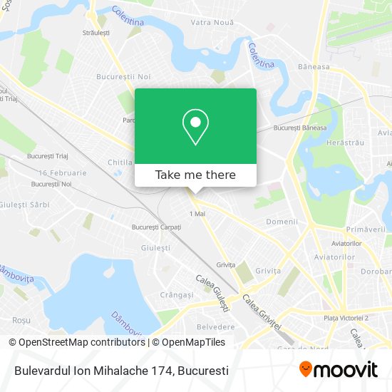 Bulevardul Ion Mihalache 174 map