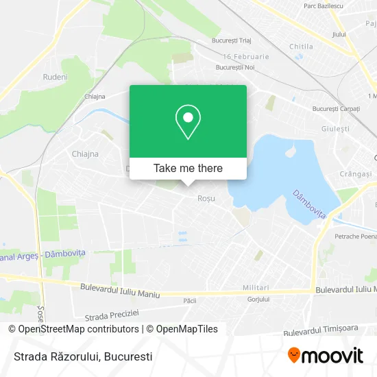 Strada Răzorului map