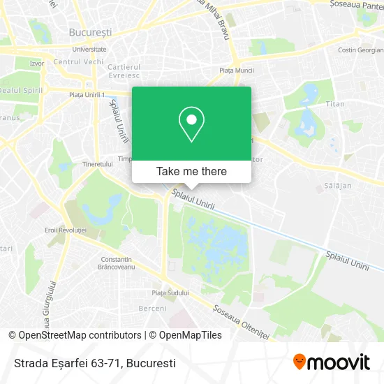 Strada Eșarfei 63-71 map