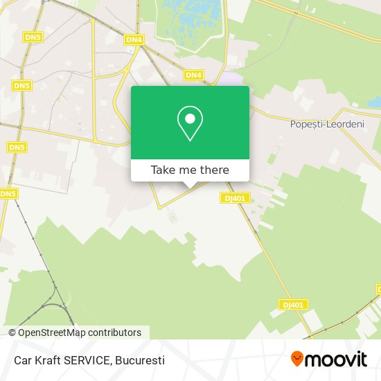 Car Kraft SERVICE map