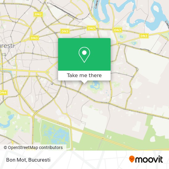 Bon Mot map