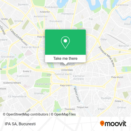 IPA SA map