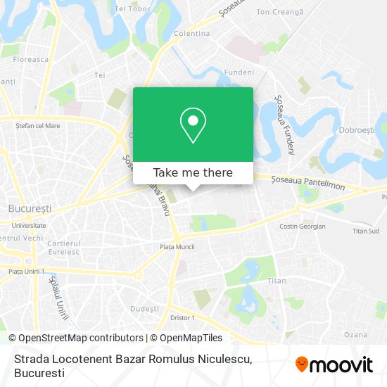 Strada Locotenent Bazar Romulus Niculescu map