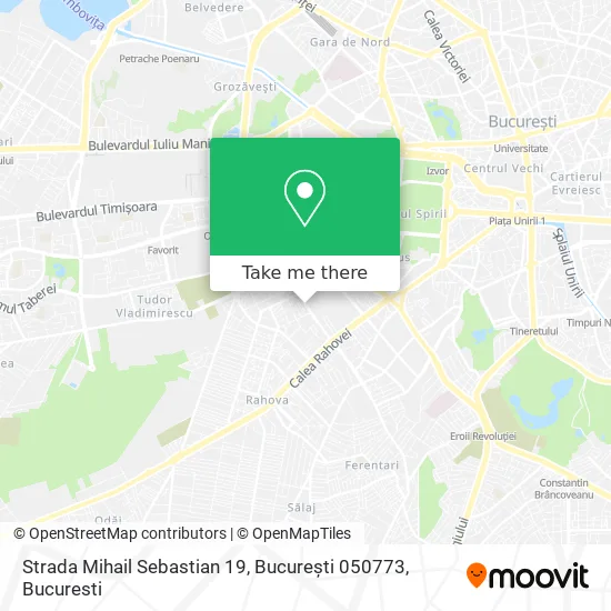 Strada Mihail Sebastian 19, București 050773 map