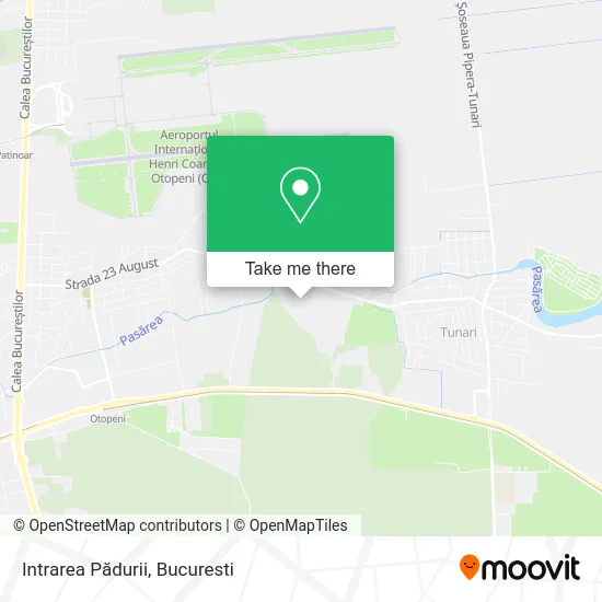 Intrarea Pădurii map