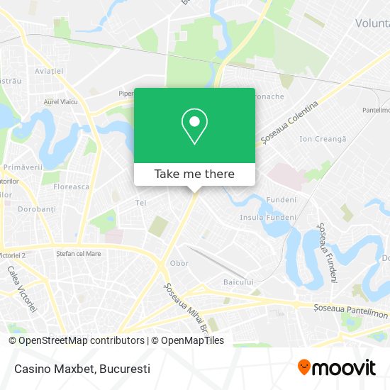 Casino Maxbet map