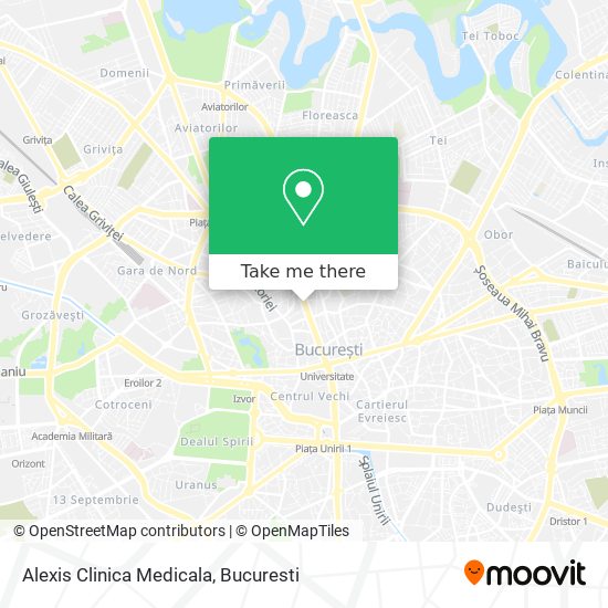 Alexis Clinica Medicala map