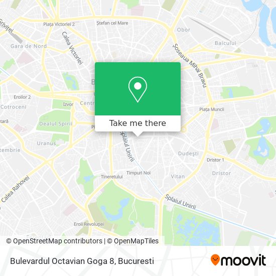 Bulevardul Octavian Goga 8 map