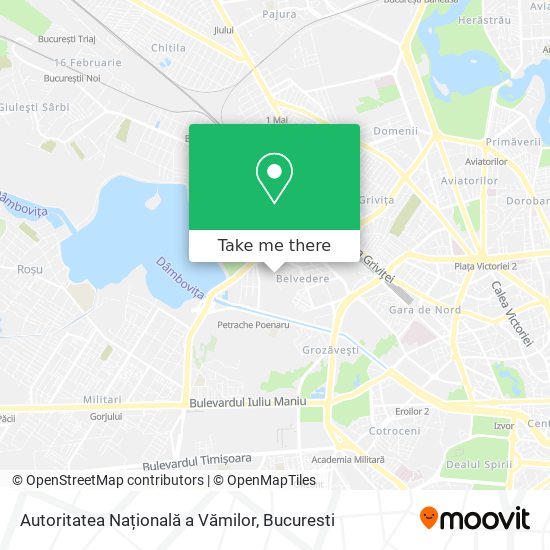 Autoritatea Națională a Vămilor map