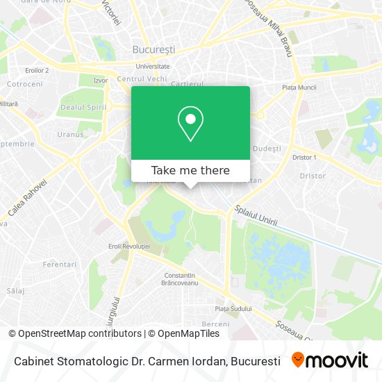 Cabinet Stomatologic Dr. Carmen Iordan map