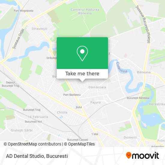 AD Dental Studio map