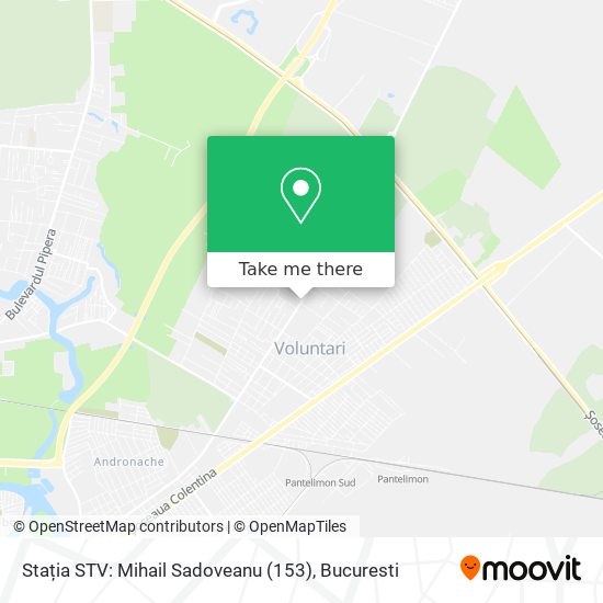 Stația STV: Mihail Sadoveanu (153) map