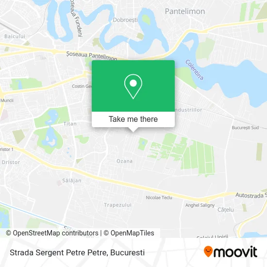 Strada Sergent Petre Petre map