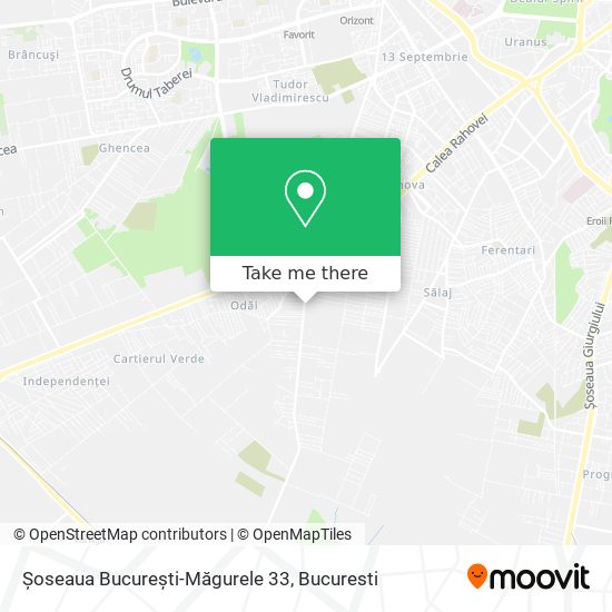 Șoseaua București-Măgurele 33 map