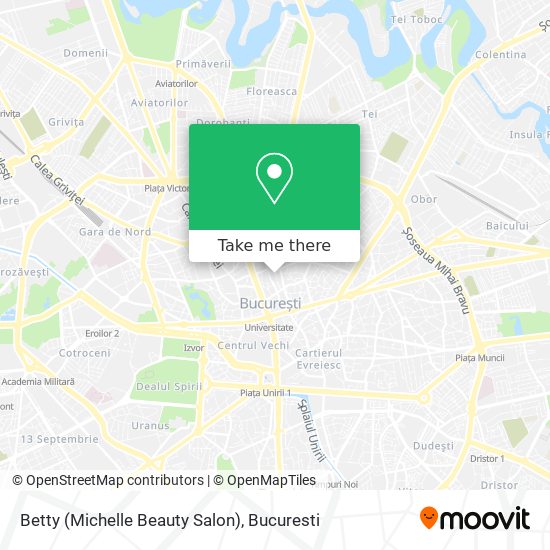 Betty (Michelle Beauty Salon) map