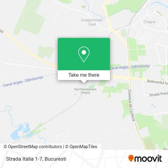 Strada Italia 1-7 map