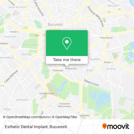 Esthetic Dental Implant map