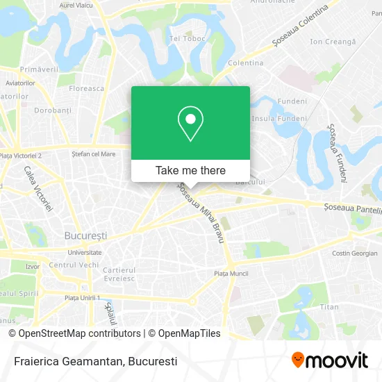 Fraierica Geamantan map