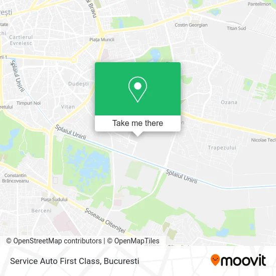 Service Auto First Class map