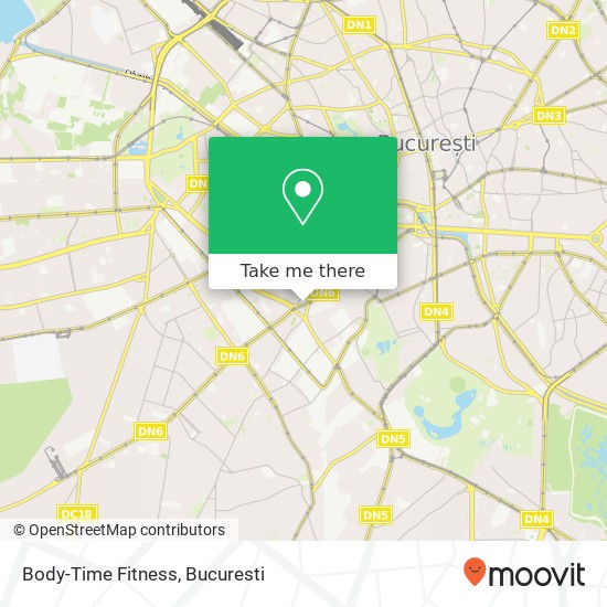 Body-Time Fitness map