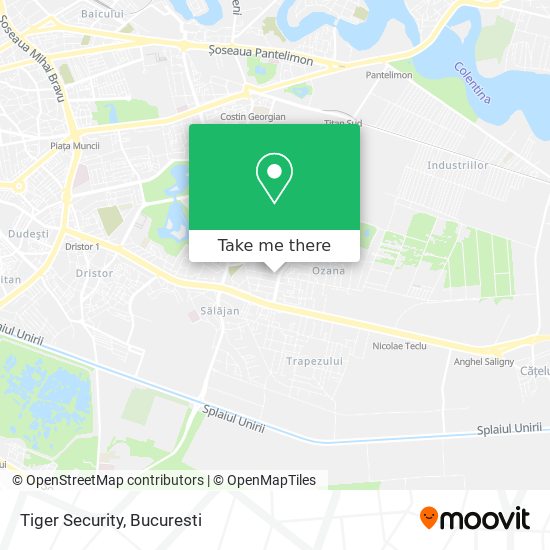 Tiger Security map
