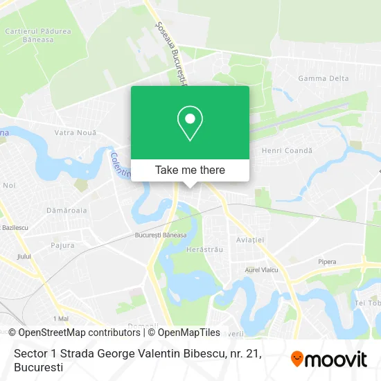 Sector 1 Strada George Valentin Bibescu, nr. 21 map