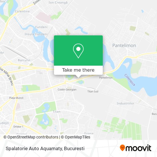 Spalatorie Auto Aquamaty map