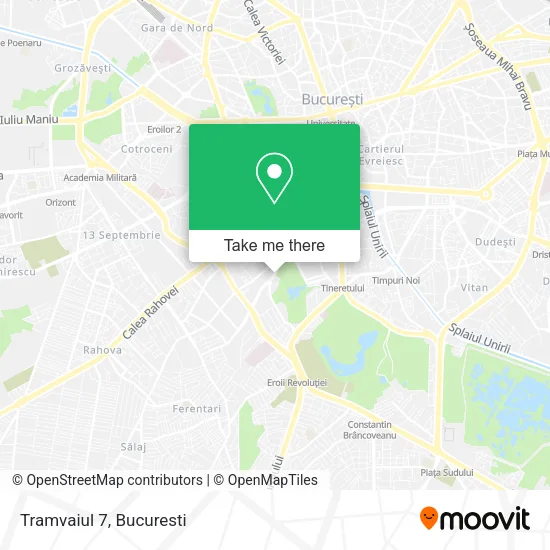 Tramvaiul 7 map