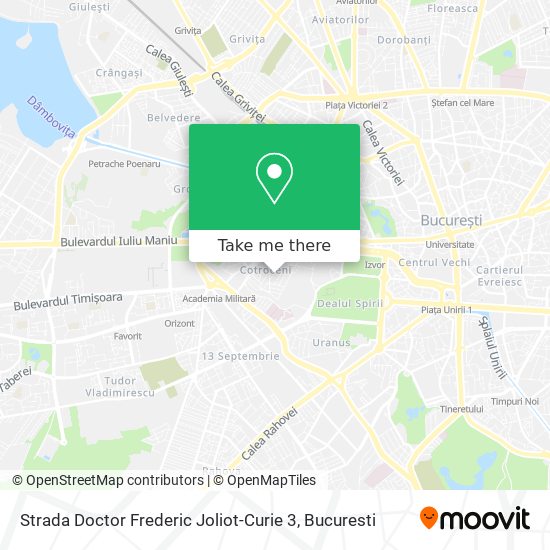 Strada Doctor Frederic Joliot-Curie 3 map