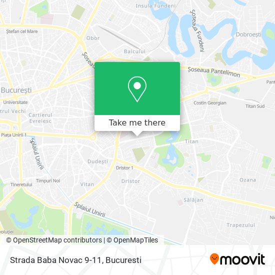 Strada Baba Novac 9-11 map