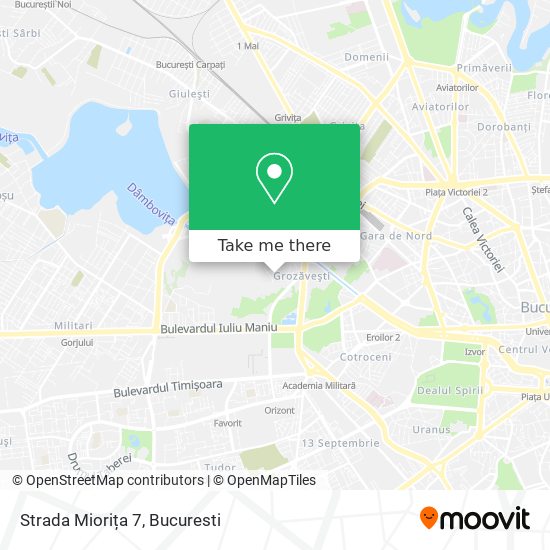 Strada Miorița 7 map