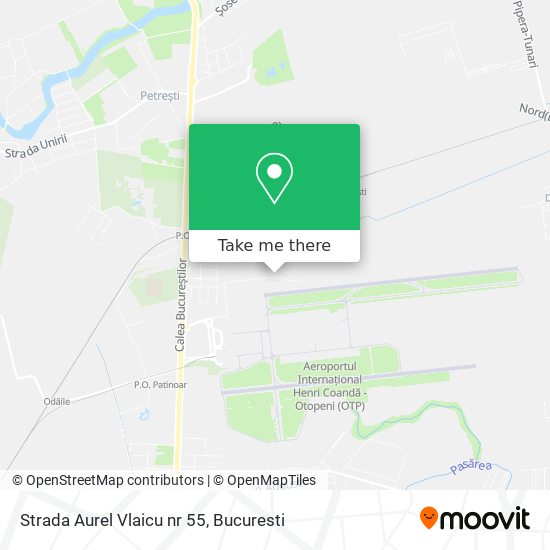 Strada Aurel Vlaicu nr 55 map