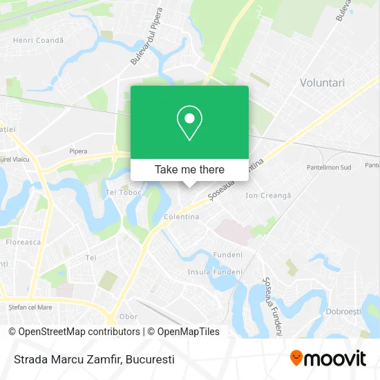 Strada Marcu Zamfir map