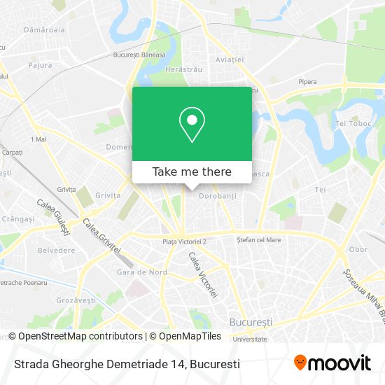 Strada Gheorghe Demetriade 14 map