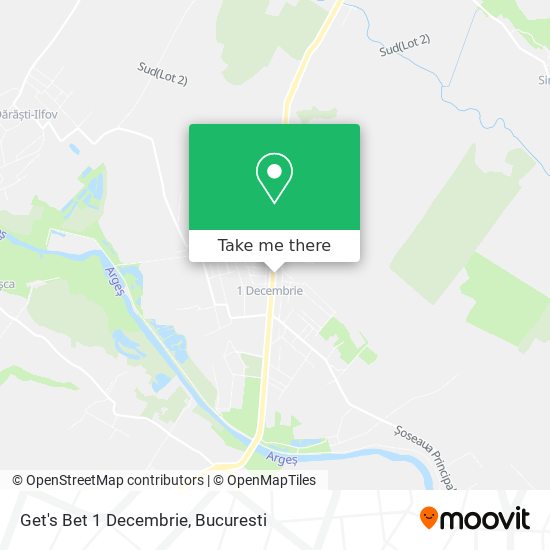 Get's Bet 1 Decembrie map