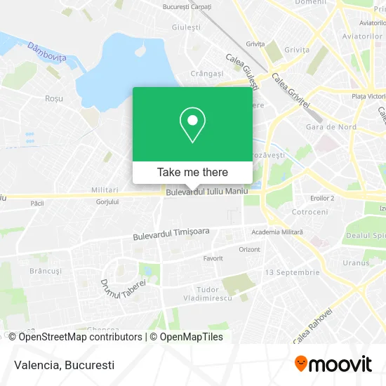 Valencia map