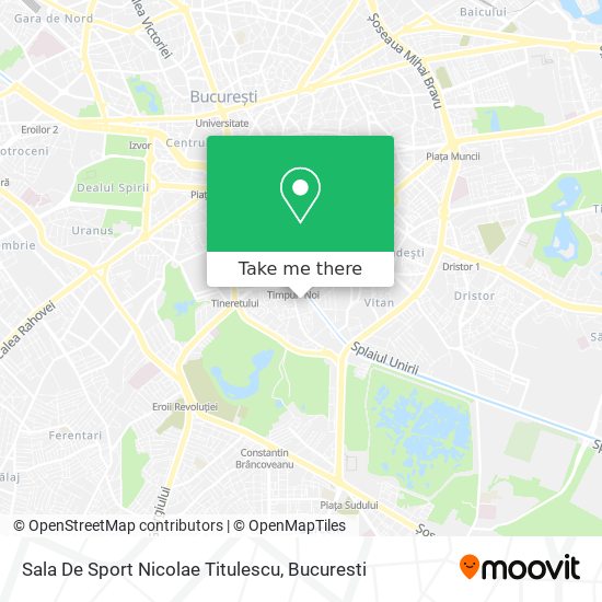 Sala De Sport Nicolae Titulescu map