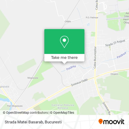 Strada Matei Basarab map