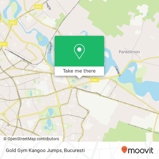 Gold Gym Kangoo Jumps map