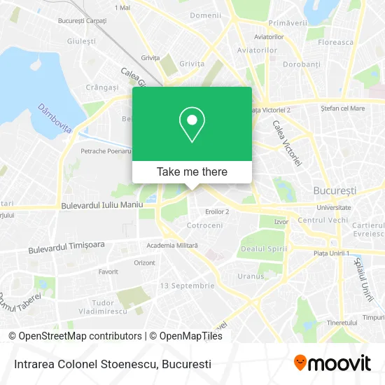 Intrarea Colonel Stoenescu map