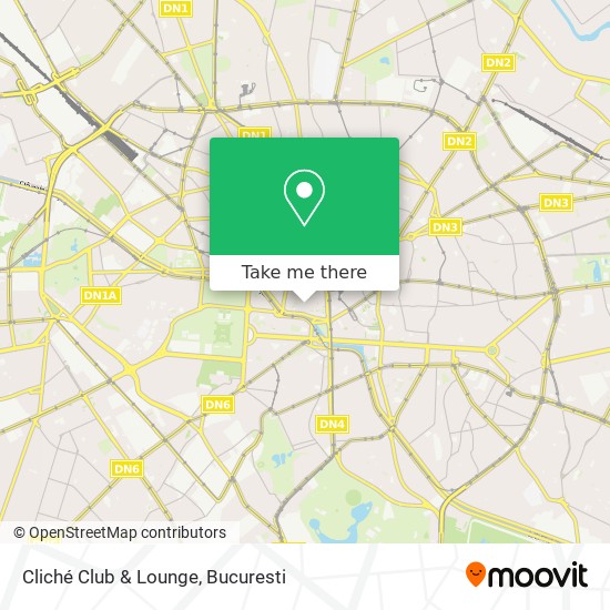 Cliché Club & Lounge map
