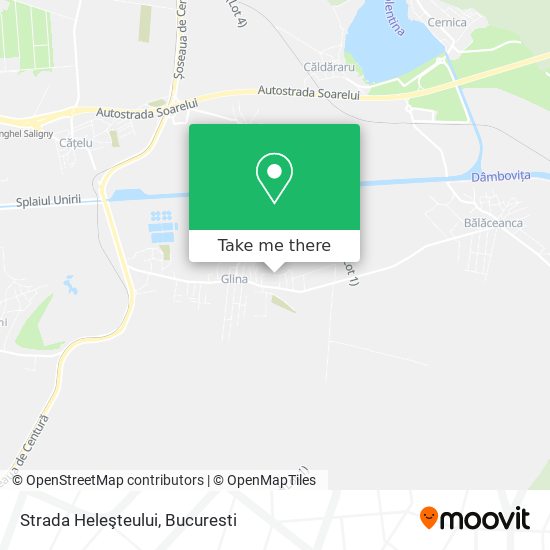 Strada Heleşteului map