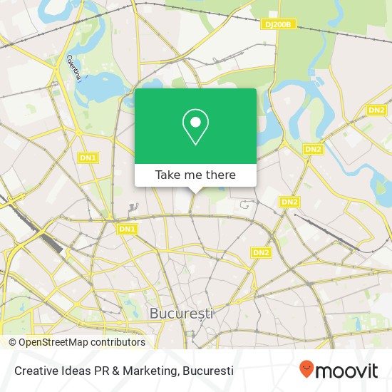 Creative Ideas PR & Marketing map