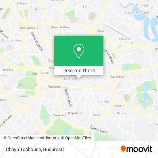 Chaya Teahouse map
