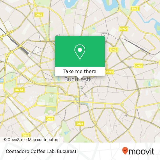 Costadoro Coffee Lab map