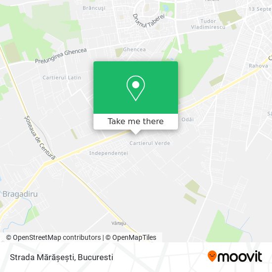 Strada Mărășești map