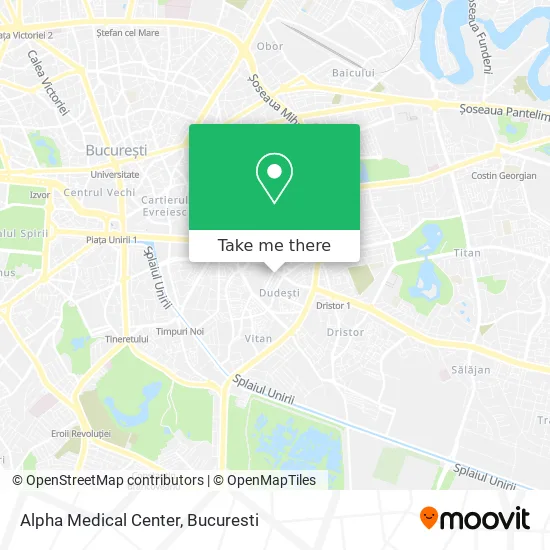 Alpha Medical Center map